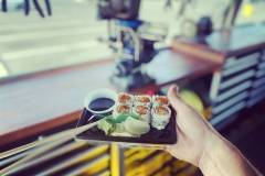 Lunch break - Sushi treat!