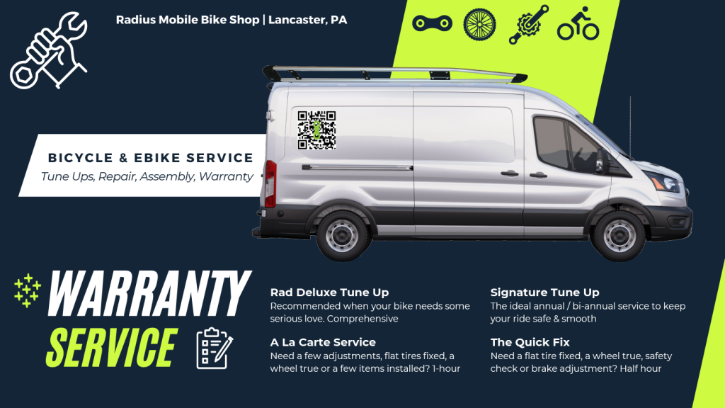 Warranty | ebike & bicycle service lancaster pa